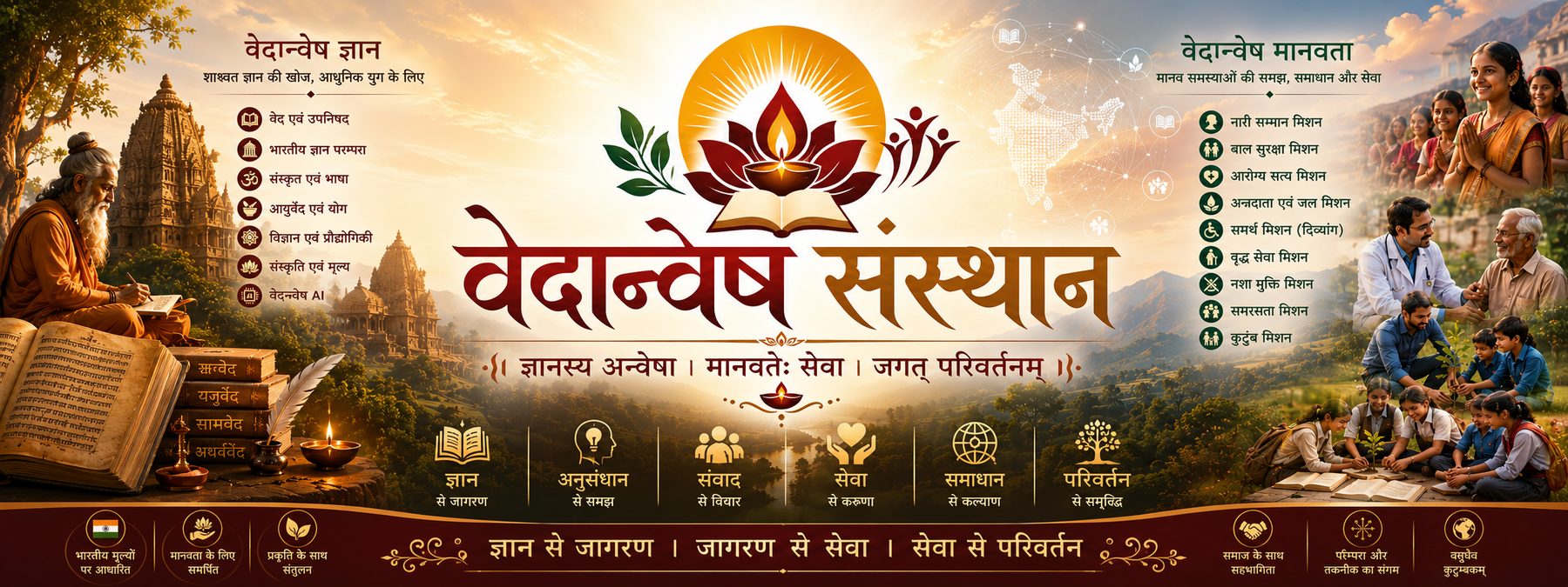 Vedanvesha Sansthan banner